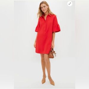 NWT Tuckernuck Red Crepe Massey Dress size Medium